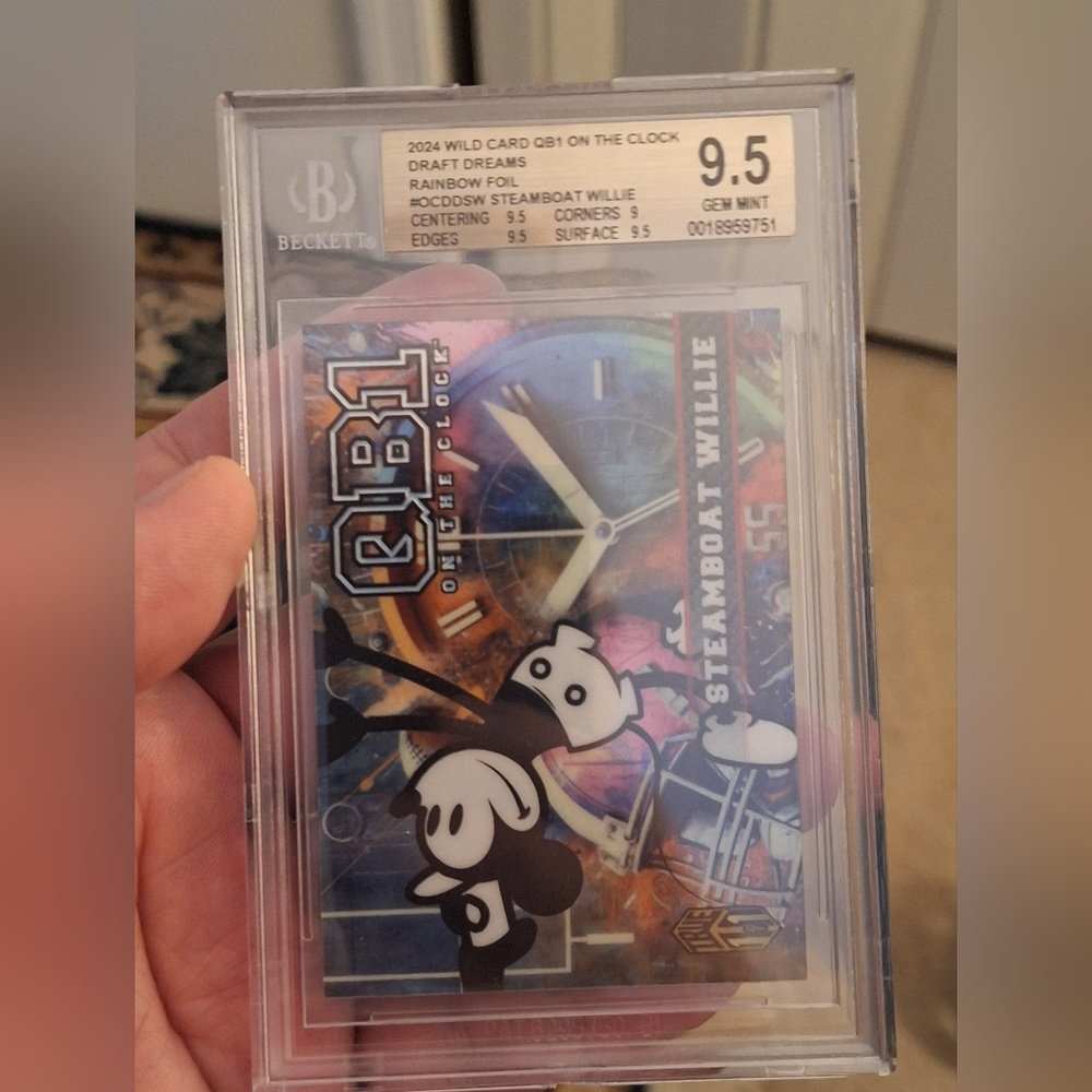 Steamboat Willie QB1 Trading Card